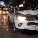 Sale vivo de aparatoso accidente