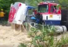 Video: Irresponsabilidad para cruzar rio al norte de Nicaragua