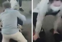 Hombre se lanza sobre atacante que acuchillaba a mujer en Nueva York (Video) estados unidos, nueva york, atacante,