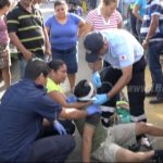 Managua: Empujan a hombre a lo que parecía una muerte segura