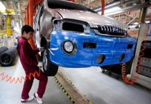 Cae la venta de autos en China durante diciembre