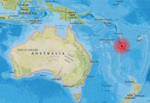 Sismo de magnitud 7,3 sacude Nueva Caledonia, este de Australia