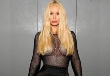 Iggy Azalea hizo un candente baile en un jumpsuit transparente y sin sostén