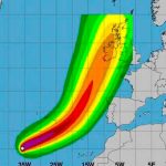Huracán Ophelia se mueve hacia las Azores