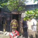 Se desata incendio en cuarto de una vivienda del barrio Hilario Sánchez