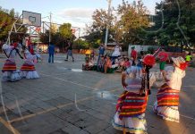 Jornada de fumigación en el barrio Mirna Ugarte de Managua