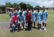 Candidatos por el FSLN inauguran liga de fútbol en Puerto El Bluff