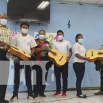 Entregan instrumentos musicales para la cultura en escuela de Bluefields nicaragua, instrumento musical, blufields, escuela, colegio,
