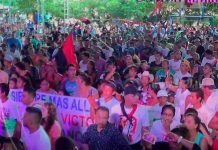 Municipio de Santa Lucia en Boaco respaldan la fórmula del FSLN