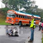 Nicaragua, boaco, accidente de tránsito, una persona fallecida,