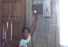 Gobierno inaugura red de energía eléctrica en comunidad de Boaco