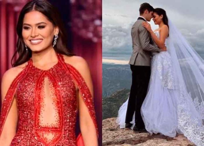 foto, boda, polemica, andrea meza, miss universo, instagram, viral,