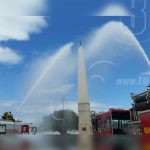 Capacitan a bomberos en Nicaragua ante incendios en estructuras verticales