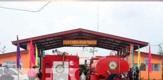 Nicaragua, caribe norte, nueva estación de bomberos, gobierno