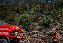 Controlado el gran incendio que afectaba al centro de Portugal