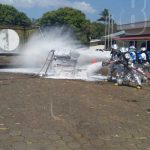Bomberos aeroportuarios mejoran técnicas para control de incendios