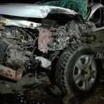 Ocotal: conductor y acompañantes supuestamente ebrios salen vivos de aparatoso accidente