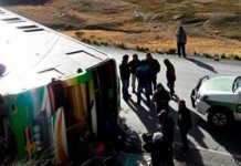 34 personas resultaron heridas tras dos accidentes en Bolivia