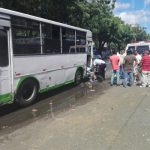 Managua: Ruta 103 involucrada en accidente que deja cuatro lesionados