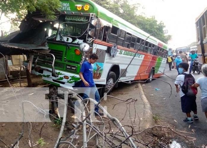 nicaragua, busero, accidente, carretera norte, managua,