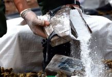 Arrestan a siete personas con 820 kilos de cocaína