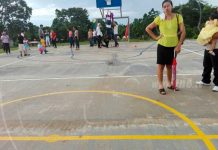 Nueva Guinea: Inauguran cancha Multiuso en la comunidad El Verdun