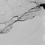 Nuevas grietas en la plataforma glacial Larsen C alertan a los científicos
