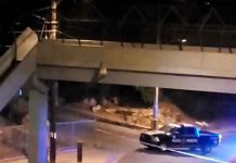 Encuentran cabeza humana colgada de un puente de Tijuana mexico, tijuana. enfrentamiento, carteles, encuentran cabeza, puente,