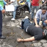 Managua: Motociclista choca con vehículo por «tirarse» el Alto