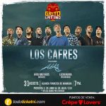 Conocé todos los detalles de cómo asistir al concierto de Los Cafres en Nicaragua