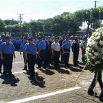 La Policía de Nicaragua en su aniversario recuerda a los oficiales caídos
