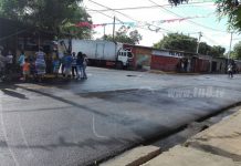 Managua: Celebran proyecto de mejoramiento vial en barrio 19 de Julio