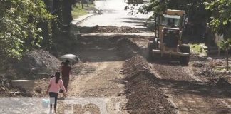 nicaragua, calles, matiguas, adoquinado, reparacion vial,