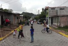 Entregan calles adoquinadas en San Rafael del Norte, Jinotega