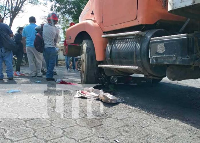 nicaragua, camion, accidente, motociclista, managua,