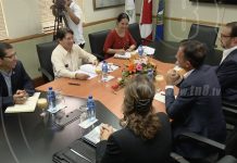 Canciller de Nicaragua se reúne con embajador de Canadá