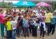 Nueva Guinea: Gobierno Municipal inaugura cancha deportiva