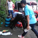 Managua: Un adulto y tres niños lesionados en vuelco de caponera