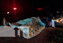 Peatón fallece catapultado en la vuelta de La Cenobia en San Marcos nicaragua, carazo, san marcos, peatón, accidente de tránsito,