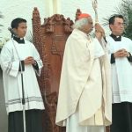 Cardenal Brenes destaca trabajo de autoridades ante incendio en el Oriental