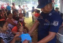 Navales celebran la Inmaculada Concepción de María en Puerto Cabezas