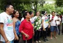 Rindieron homenaje al comandante Carlos Fonseca Amador en Somoto