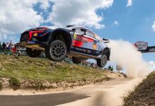 Auto sale volando y por poco embiste a espectadores durante un rally en Rusia rusia, carro, rally,