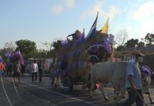 Masayas rumbo al Santuario de Jesús del Rescate en Rivas