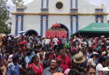 Fieles católicos de toda Nicaragua celebran a Santa Rita de Casia