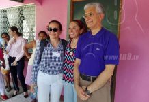 Directores ejecutivos del Banco Mundial visitan casa materna de La Paz Centro