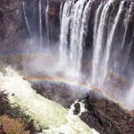 Así se ven las enormes cataratas Victoria tras secarse cataratas victoria, sequia, zimbabue, ,