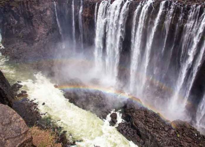 cataratas victoria, sequia, zimbabue, ,