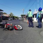 Managua: Lo atropellan cuando cruzaba la calle supuestamente distraído