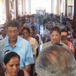 Feligreses inician período de cuaresma en Nandaime